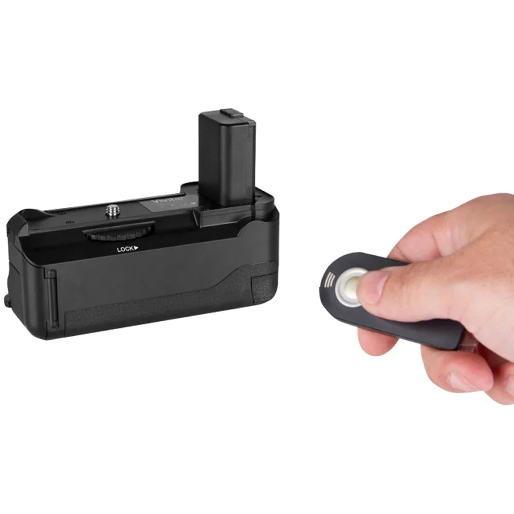 Remote Sony for Camera Power Grip A6300 Deluxe Alpha + A6500 with Vivitar Battery Wireless