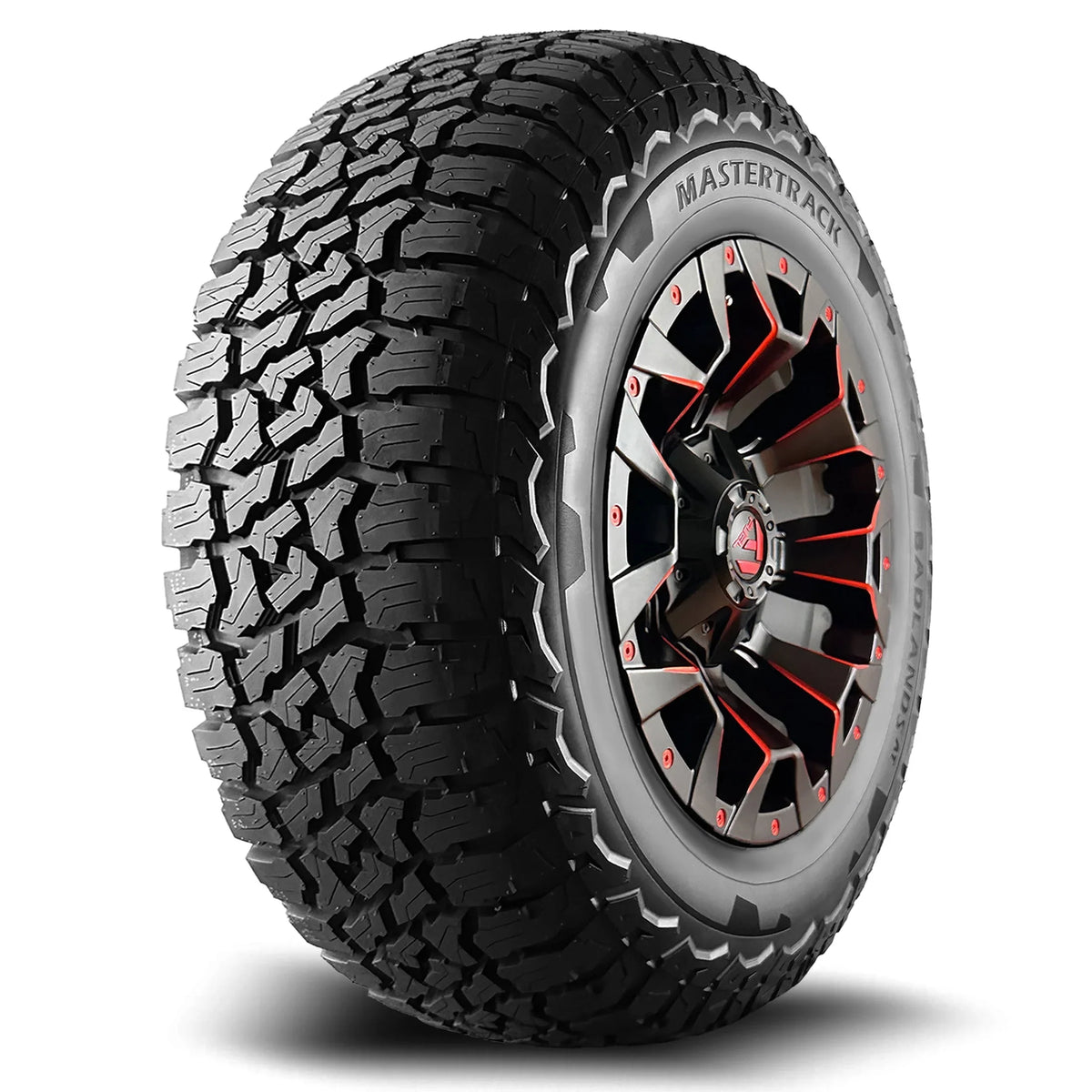 124S BADLANDS Ply Light AT Mastertrack 10 E SUV Tire LT265/70R18 Terrain 265/70/18(Tire Truck Only) All