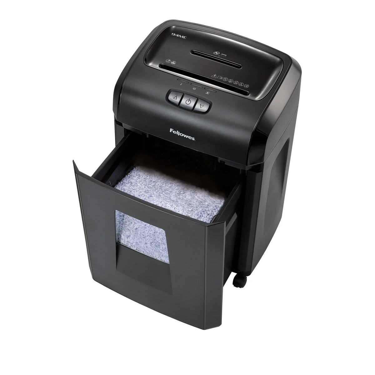 '- for Staples Shredder 0.500" Paper, DVD, Micro Micro - - Paper x 94MC Junk Shredder Fellowes Non-continuous - Cut Card, 18 shredding Credit CD, Pass Per - Microshred Cut Mail, 0.156" Clip,