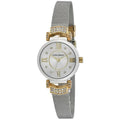 Size Women's Ashley Watch Deco One Toned LA31051TTG - Accent Two Gold Crystal Mesh Laura