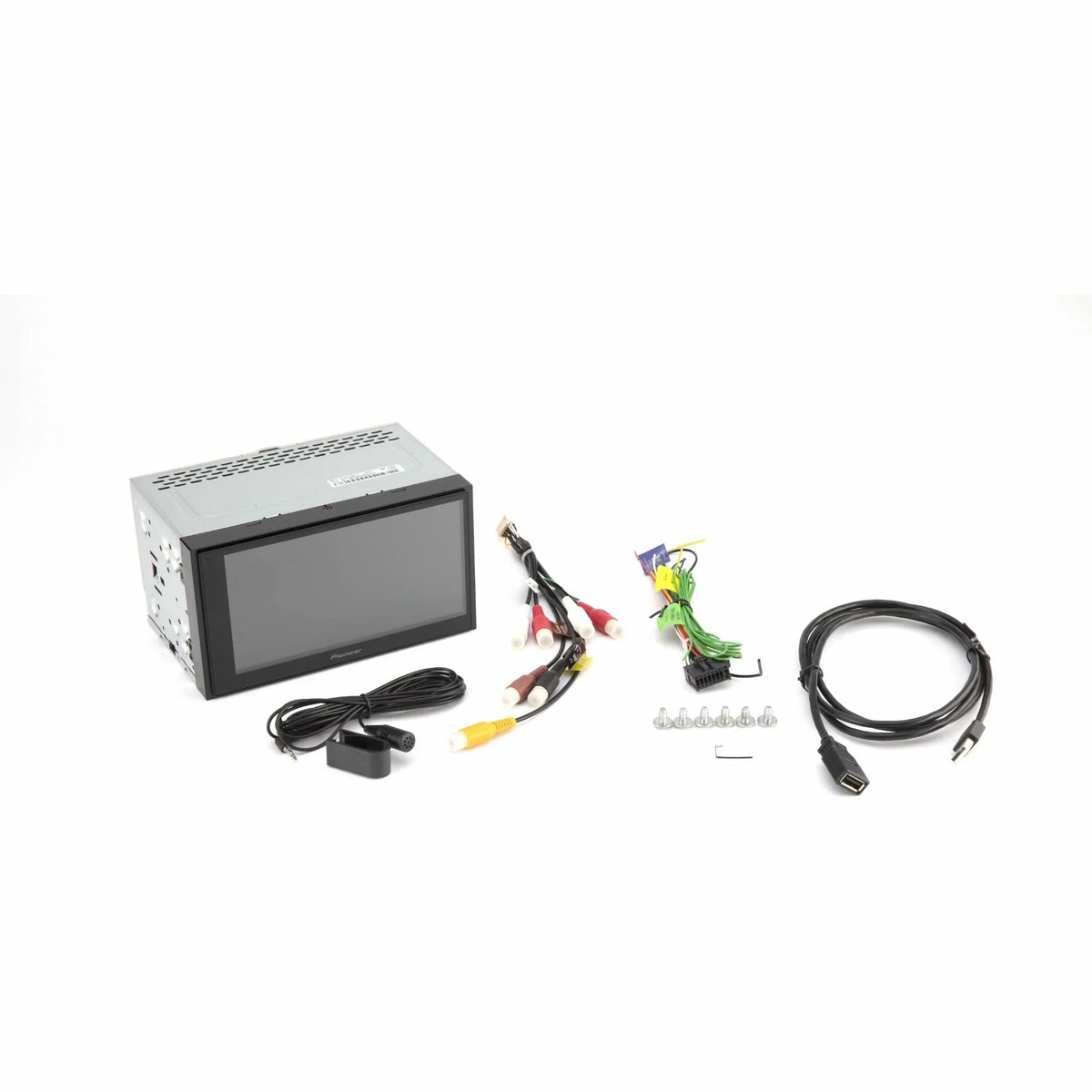 Alexa, Back-up Amazon Capacitive - Ready Camera Receiver Pioneer Digital Black Touchscreen Media - 6.8 inch