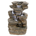 Fountain Thumb Garden Falls Illuminated Devil'S