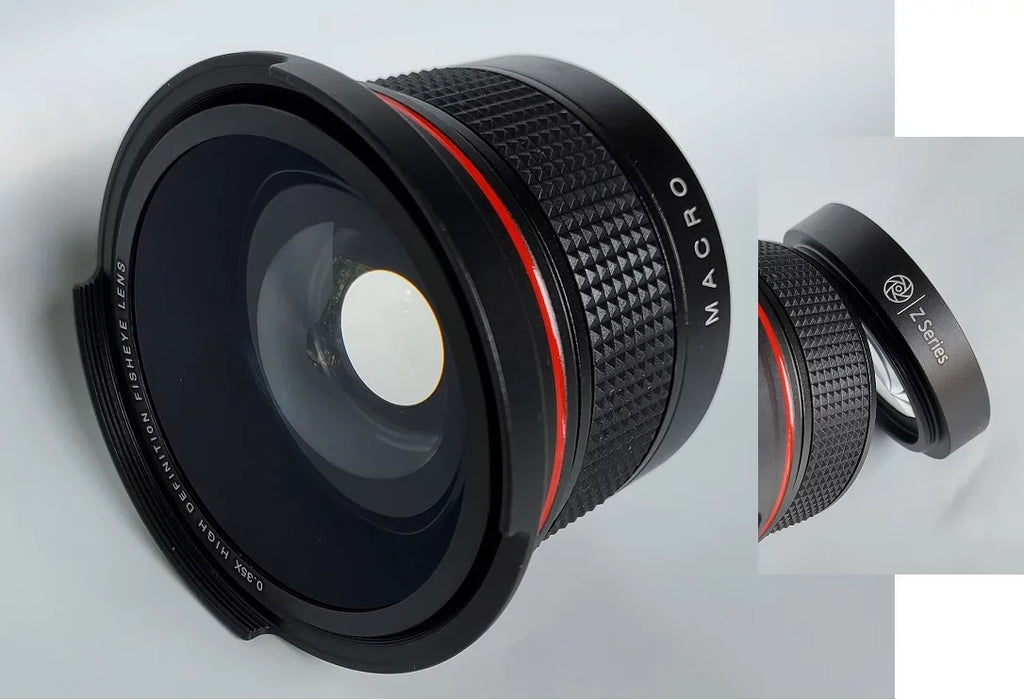 Fisheye HC-VX981K HCVX981 Ultra Panoramic Panasonic HC-WXF991 Super Lens For HD