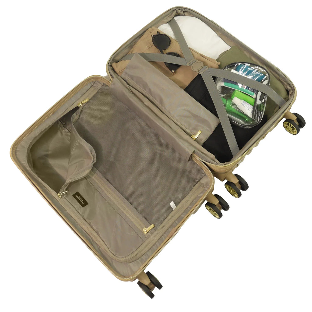 SPINNER 22" HARDSIDE Taupe STELLA