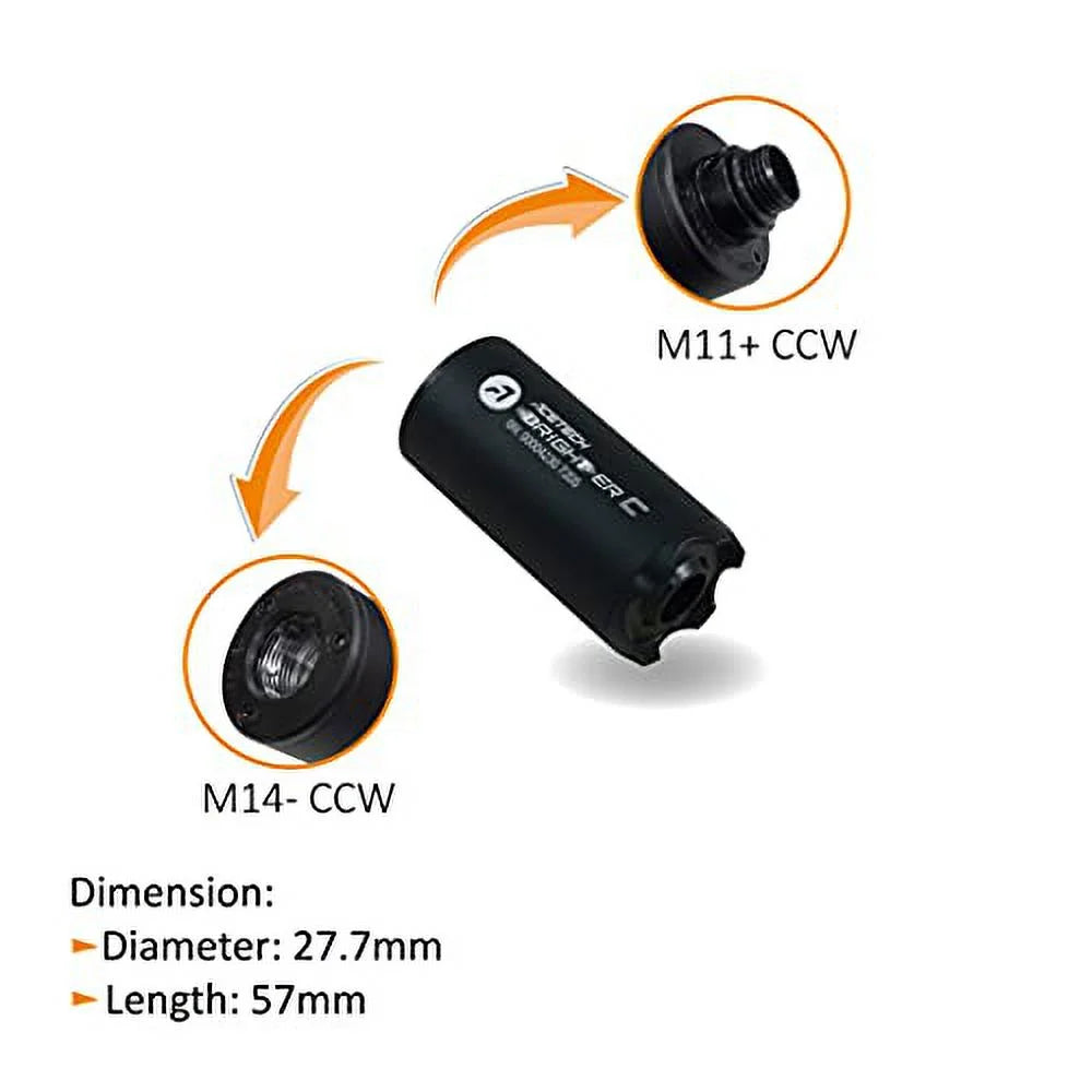 Rechargeable C M14- Tracer ACETECH-Brighter CW M11+ Unit, Lion-Battery and CCW,
