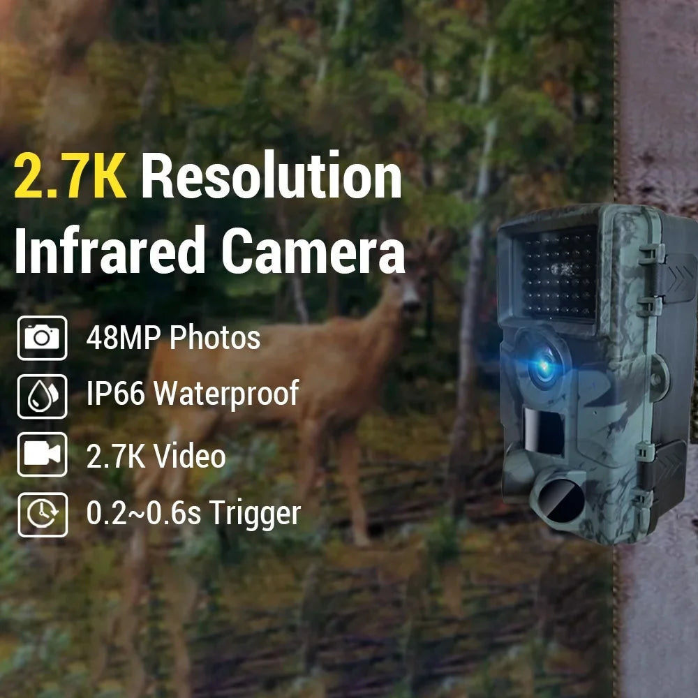 Motion Night Every with Activated 940nm Infrared Capture Dcenta Vision Waterproof Light Camcorder WiFi Moment