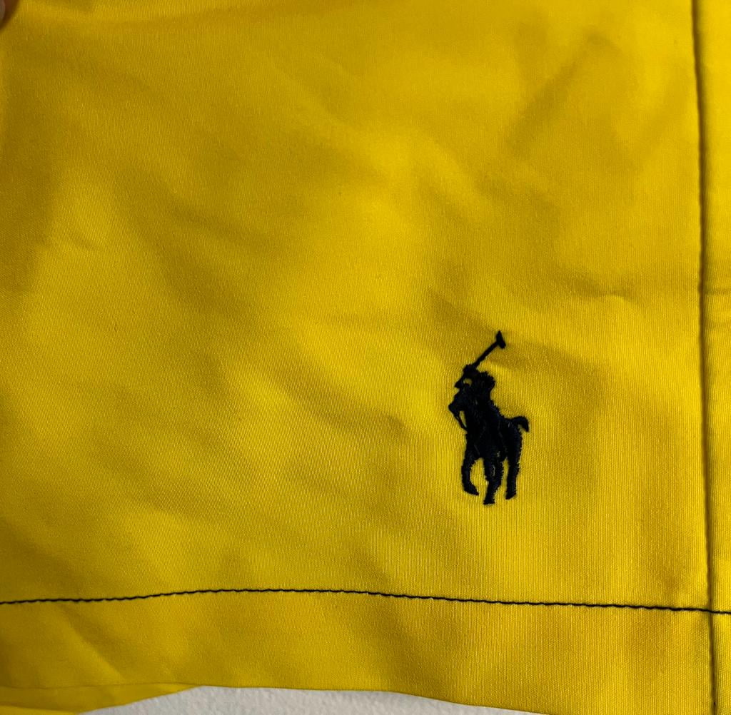 Classic Trunks, Multi,4XB Ralph Lauren Men’s Traveler 5.75¨ Swim Polo