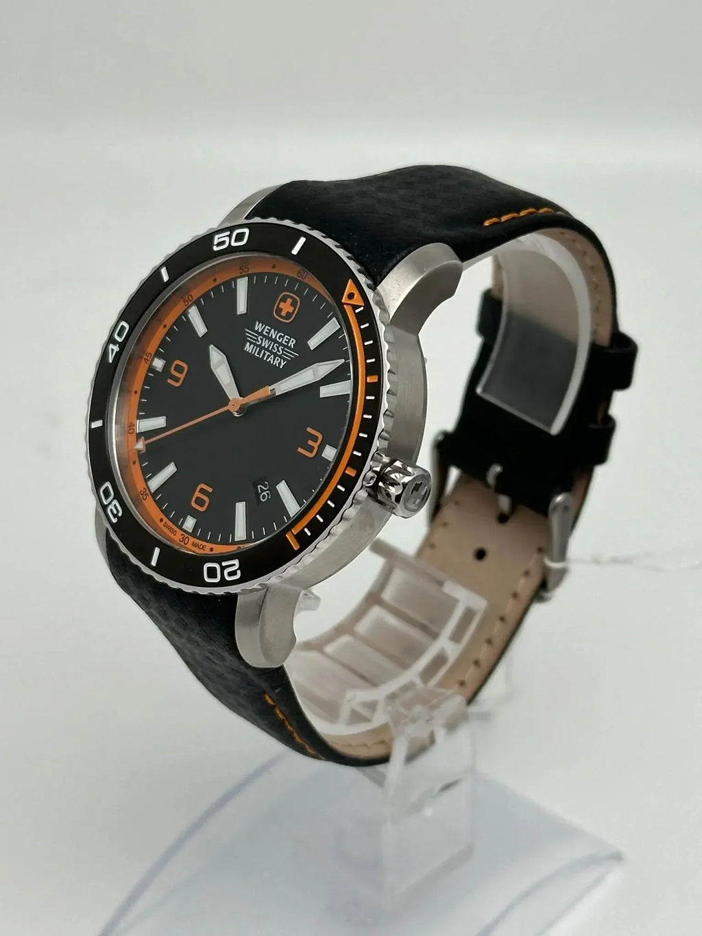And Roadster Flashlight Swiss Wenger Military 1165869 Men's Watch Roadster Set