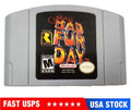 card console n64 Bad game nintendo for Day Conkers Fur video fd-