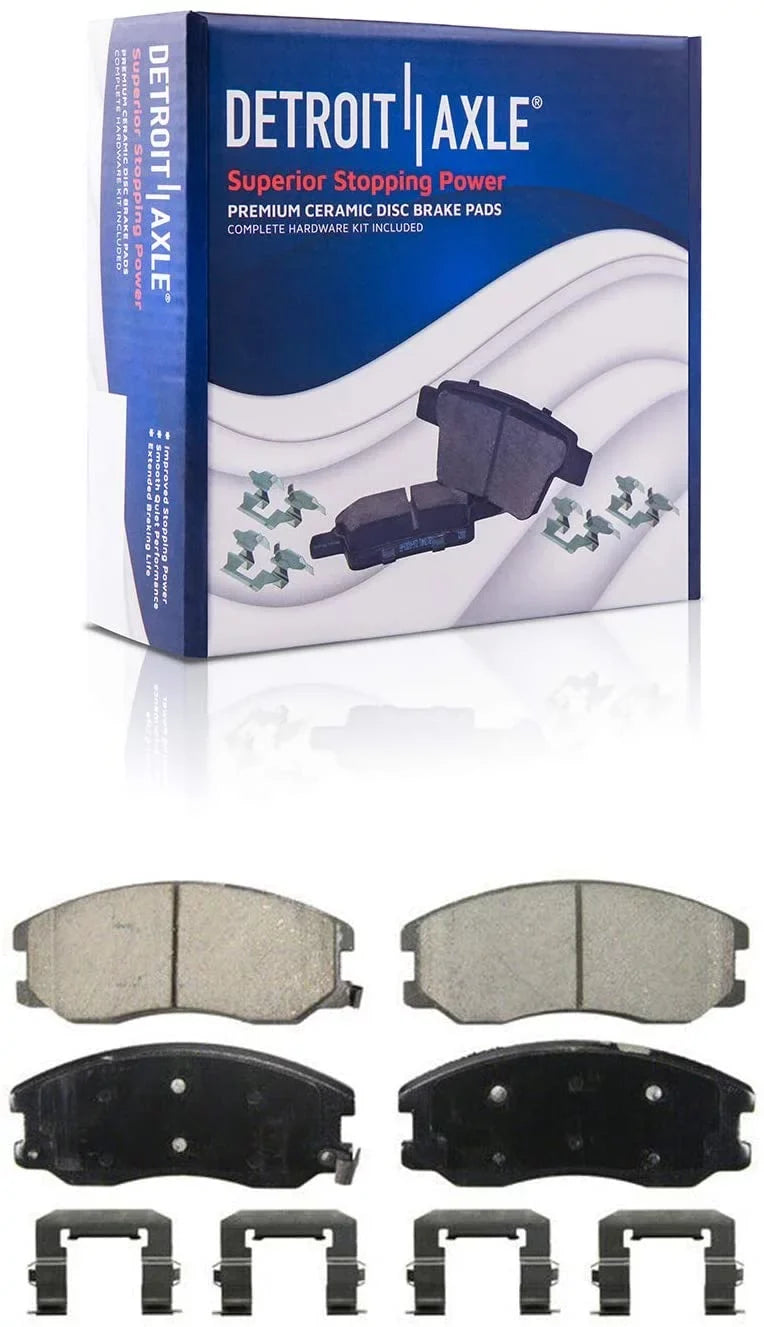 Suzuki Front Fits VUE Torrent XL-7, Rear Detroit 4 Vue select: Pontiac Brake and Brake for Equinox Sport Axle Ceramic Replacement Saturn Pads Pads Captiva XE Chevrolet SATURN - 2008-2009