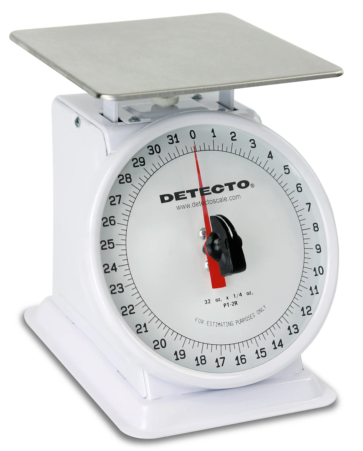 PT-1000SRK Cardinal Top Stainless Steel Dial Rotating & Scale 5.75 Detecto 1000 g 5.75 Loading x in.