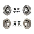 Pads Transit Passat Volkswagen Disc Golf Kit Front Semi-Metallic Brake CC R32 Auto Rear And R For K8S-102913 - Rotors