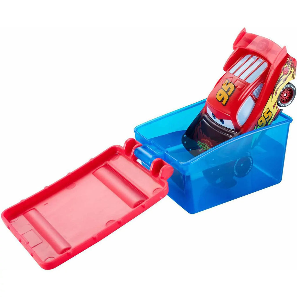 & Disney/Pixar Dip Dunk Cars Lightning Mack Trailer with McQueen