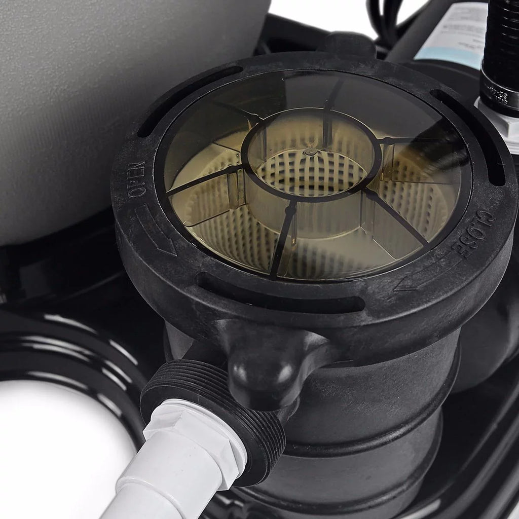 1.5HP Sand 4500GPH Filter Multi-Port inch Pool XtremepowerUS Set Filter Aboveground System with 19" Pump