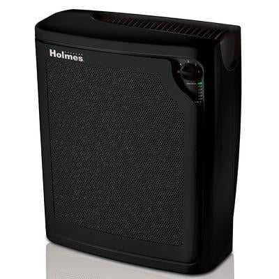 4-Speed HEPA Purifier, Medium, Air Room Large True Holmes Black kzdkc
