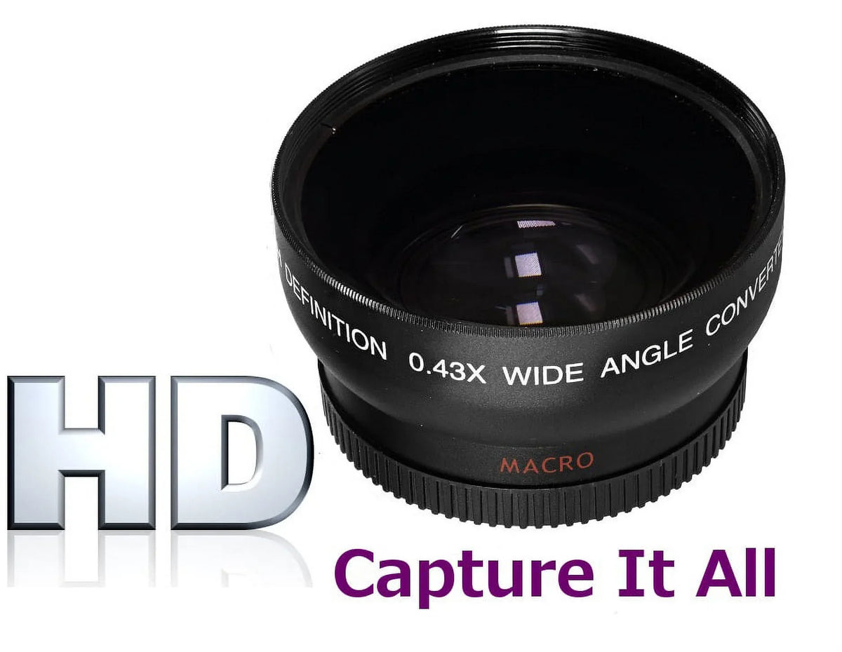 Def For Hi Pro Kit (37mm Compatible) Panasonic Angle DMC-GX85 Lens Wide Lumix DC-GX850 Telephoto &