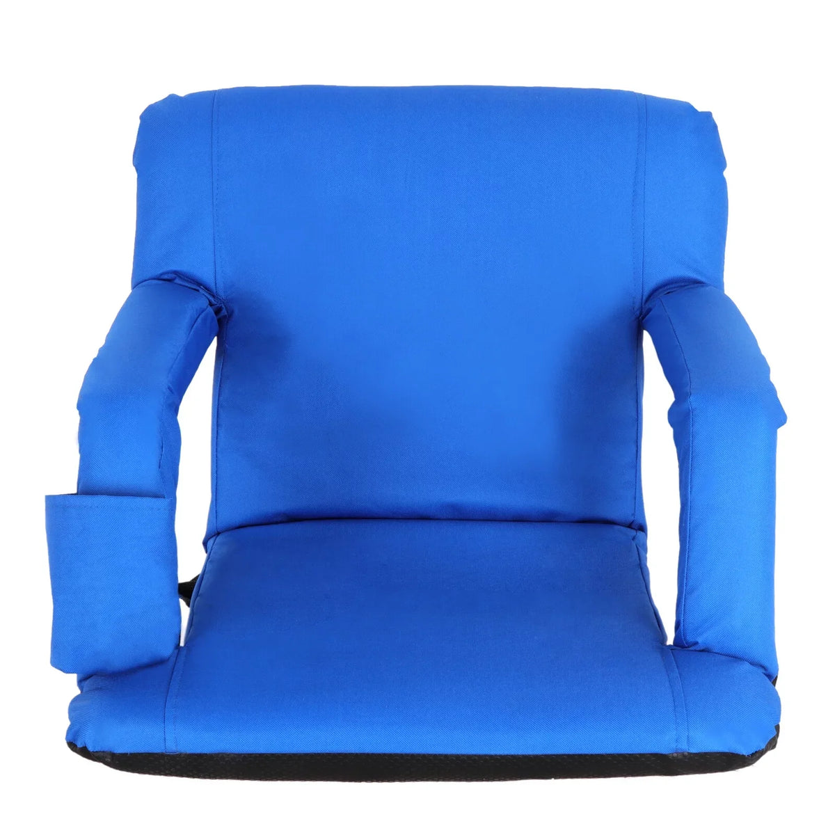 Cushion Folding Seat Chair Blue Stadium Bleacher, Portable Padded HomGarden