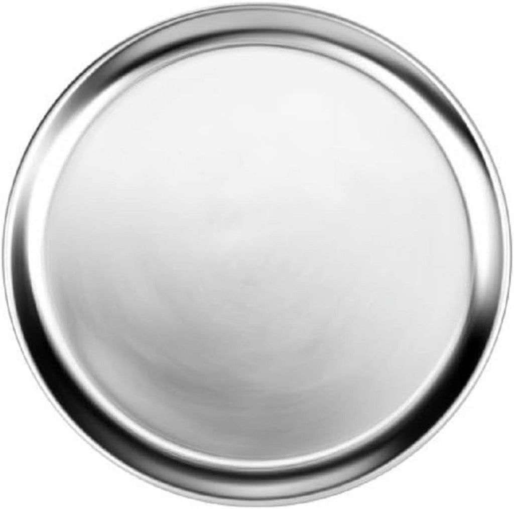 Pan Pizza 3 & Baking for Tray 19” Bakeware Home Rim- Tray TrueCraftware- Tray Pan Pizzeria Aluminum Set Round Round Tray Wide Restaurants Kitchen Pizza Baking of Pizza
