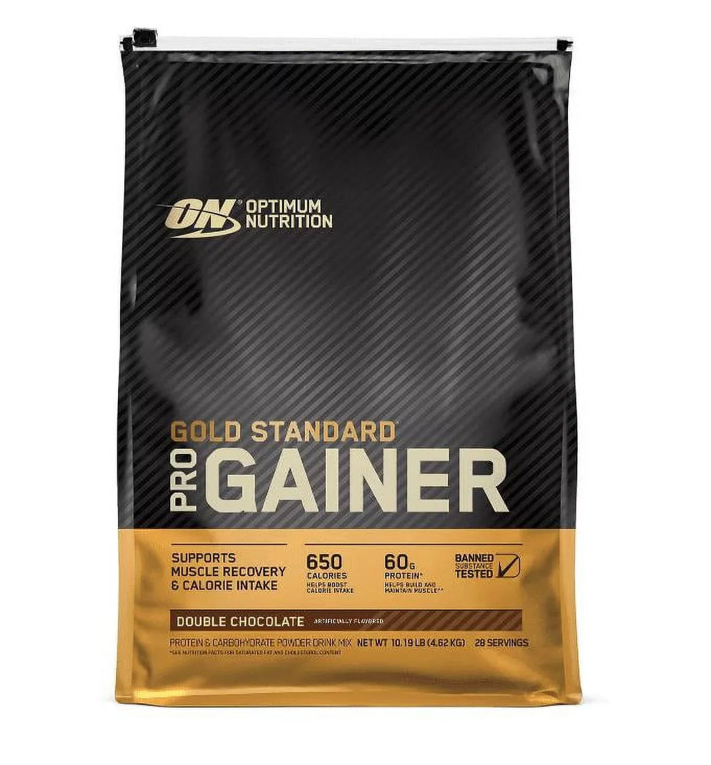 Optimum lb, Chocolate, Standard 29 Gold Pro Nutrition, Gainer, 10.19 Double Servings