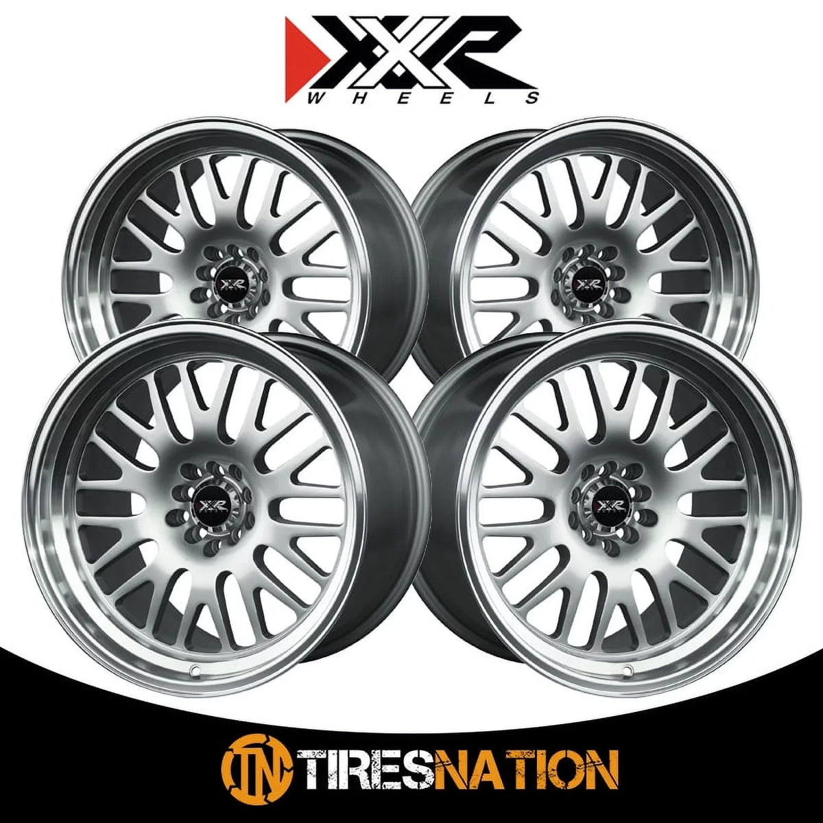 Silver XXR Wheel / 16x8 20et Hyper 531 ML 4x100/4x114.3