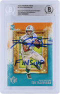 Fanatics Inscription 2020 Authenticated Gridiron Up" - Autographed Beckett Certified "Fins Dolphins Panini Rookie Chronicles Tua Fanatics Authentic Tagovailoa Witnessed Kings Card Miami with #GK-2