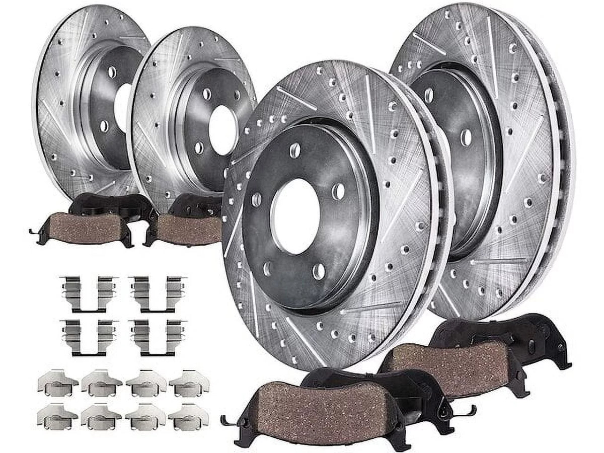 Rotor Elantra 2012 Kit 2013 - 2015 2011 2014 Rear and Pad Sedan and with Brake 2016 - Hyundai Front Compatible
