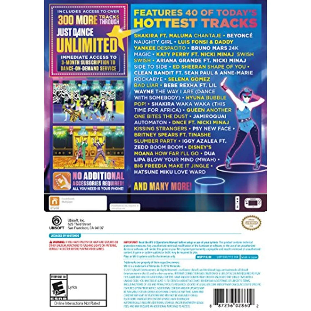 2018 Dance U - Just Wii