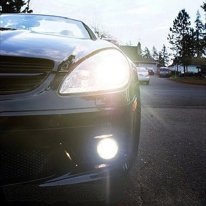 280 Mercedes R171 SLK LED 2009 Kit 2007 Lamps Lights SLK280 2008 Fog Foglamps 2006 2005 Driving For