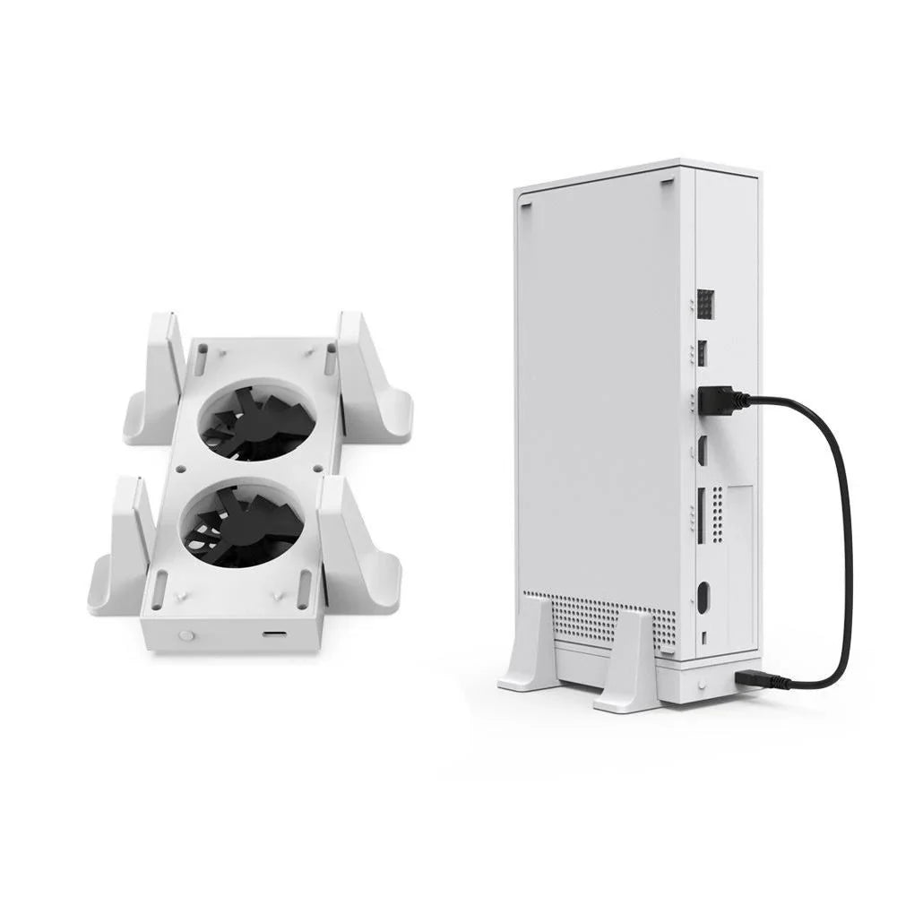 3.54 x Series 1.18 Vertical USB 3 3 1 Stand Console Xbox Functions S in Ports for External x Fans inches Speeds Holder 2 9.53 Cooler