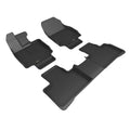 Set compatible LEXUS RX 2023-2024 SERIES Mat Full - with KAGU (BLACK) MAXpider 3D Floor