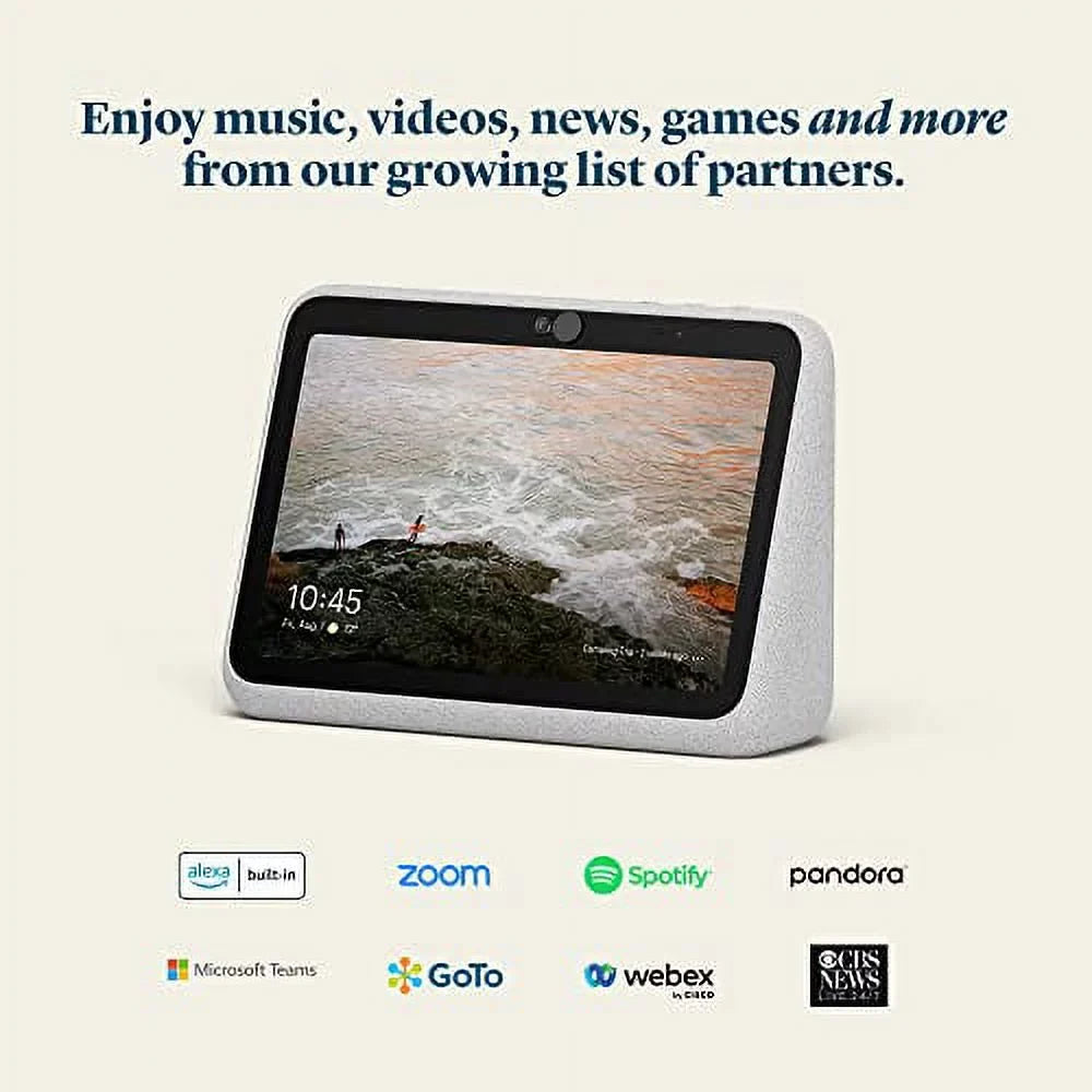 Video with Meta Portal Screen Go Battery 10” Smart Calling Portable - Touch
