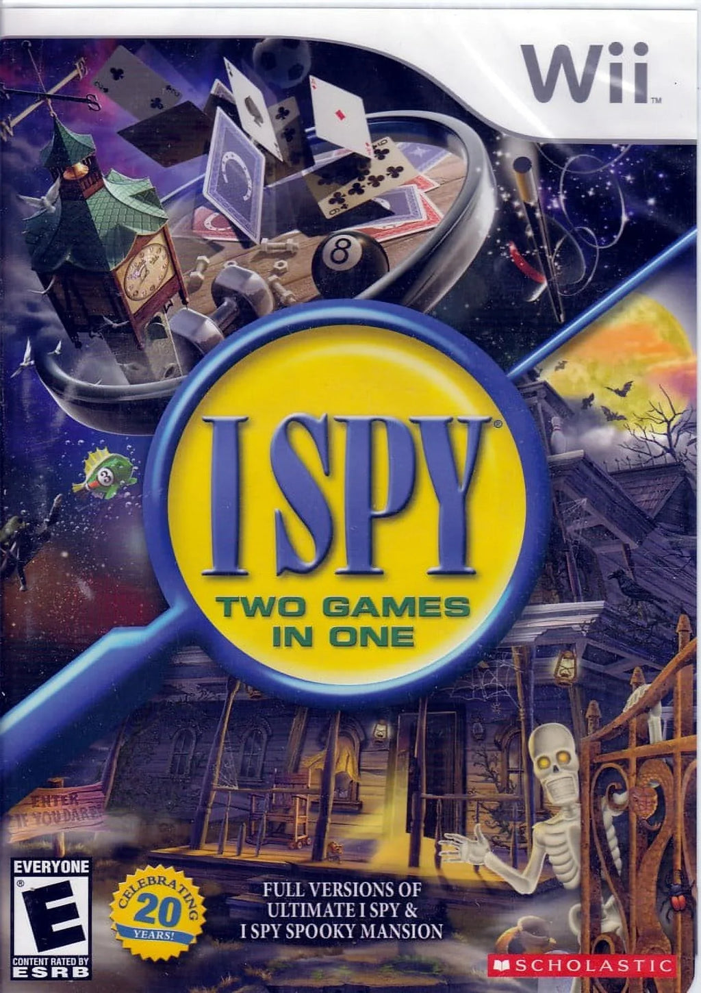 Wii Games (Ultimate Mansion) Bundle ~ Spy I I One Spooky Spy Spy I Two + For in