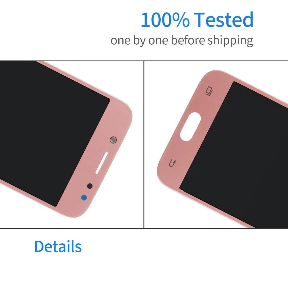 2017 J5 LCD Digitizer SAMSUNG Replacement Assembly Display Screen Touch Parts(Pink) Galaxy For J530 Repair Pro