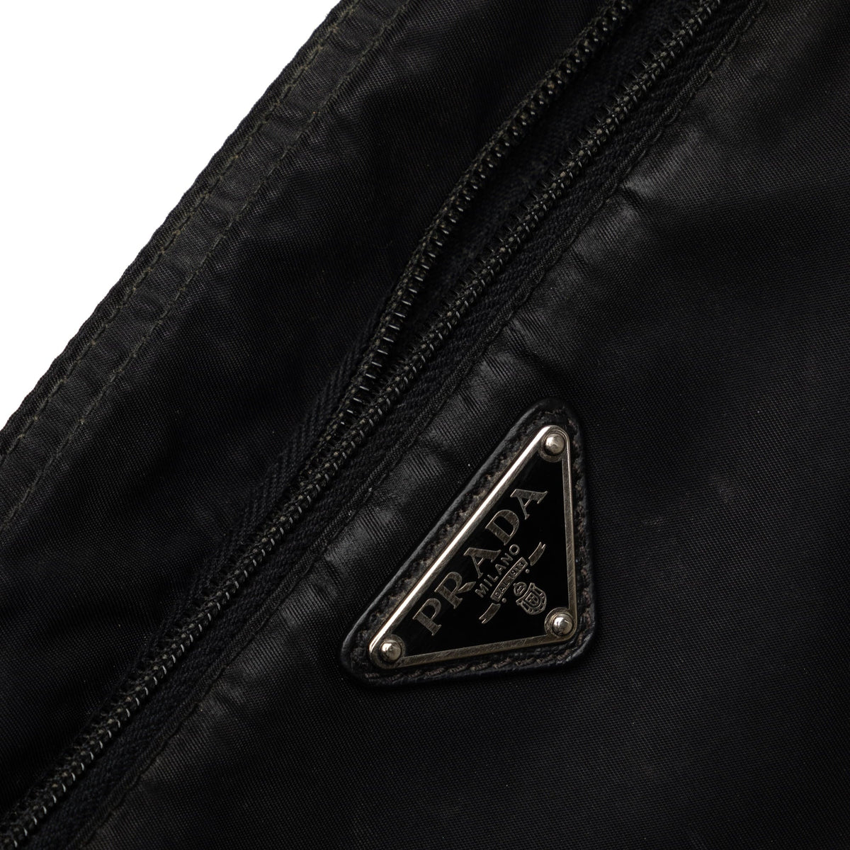 Crossbody Bag Fabric (Good) Crossbody Pre-Owned Unisex Prada Tessuto Black Nylon Authenticated