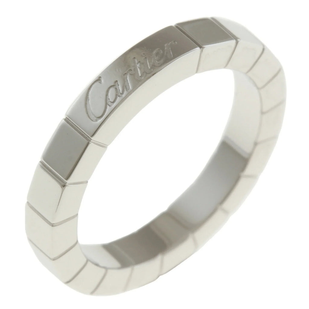 18K Pre-Owned CARTIER 8 Gold (Good) Raniere Women's Ring K18 Cartier No. White