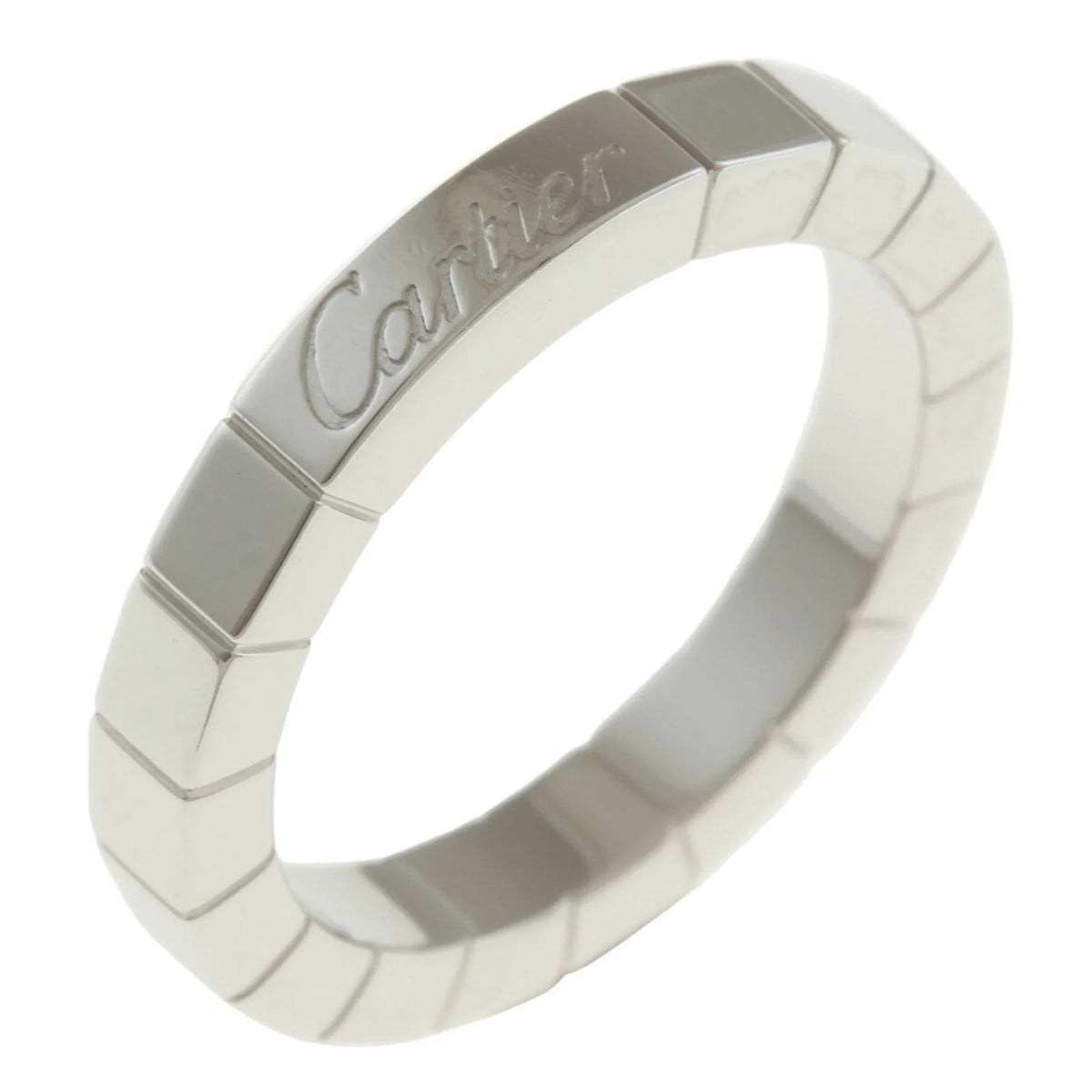 18K Pre-Owned CARTIER 8 Gold (Good) Raniere Women's Ring K18 Cartier No. White