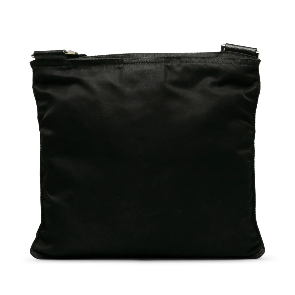 Crossbody Bag Fabric (Good) Crossbody Pre-Owned Unisex Prada Tessuto Black Nylon Authenticated