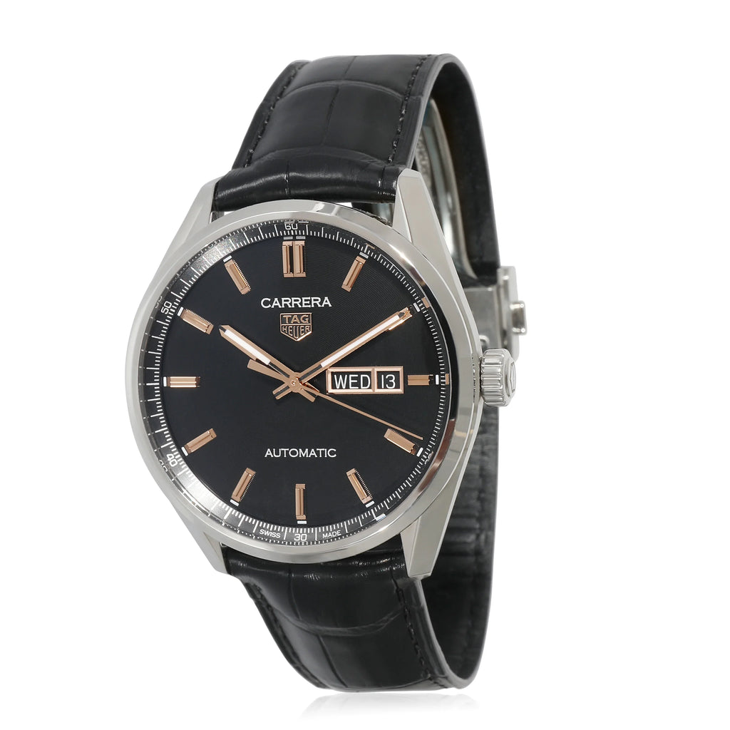 Stainless Carrera WBN2013.FC6503 Heuer Watch in Men's Steel Pre-Owned Tag