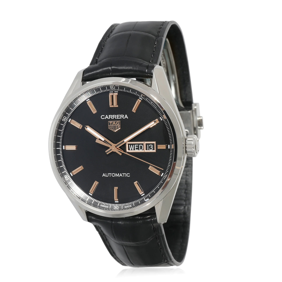 Stainless Carrera WBN2013.FC6503 Heuer Watch in Men's Steel Pre-Owned Tag