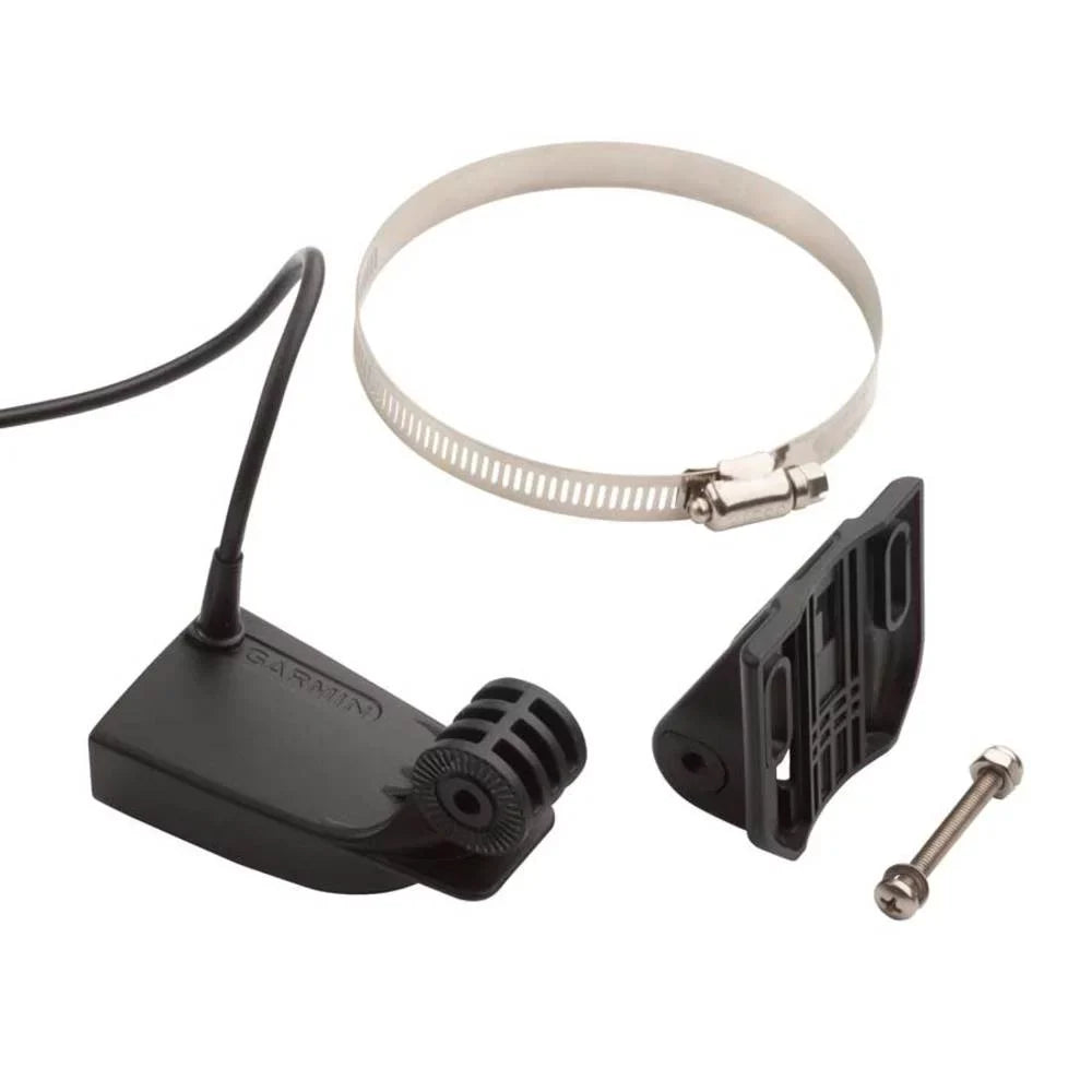 Transom High-Wide Sonar - 010-12401-00 Transducer 8-Pin, GT8HW-TM Garmin Mount