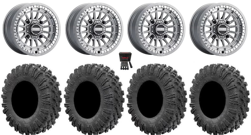 / RZR MetalFX Bdlk XP MotoRavage / Polaris 900/1000 15" Tires XP CC PRO Gm 1000 XP 32" Ranger Delta Wheels