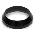 MPD87007 Axle Racing - Axle Spacer Black Tapered Sprint in. Wide Car with MPD 0.875 Anodize