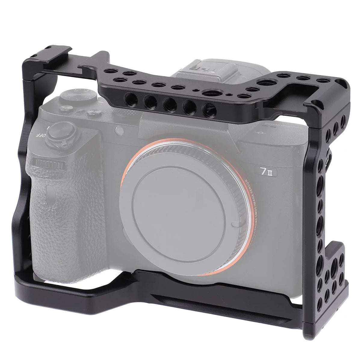 Screw Inch Htovila Alloy A7M3 with Replacement Camera Holes Inch A7R3 Cage Shoe 3/8 A9 for Camera Aluminum Mount Mirrorless 1/4 & Cold Sony Video Cage