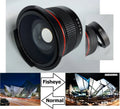 Fisheye HC-VX981K HCVX981 Ultra Panoramic Panasonic HC-WXF991 Super Lens For HD