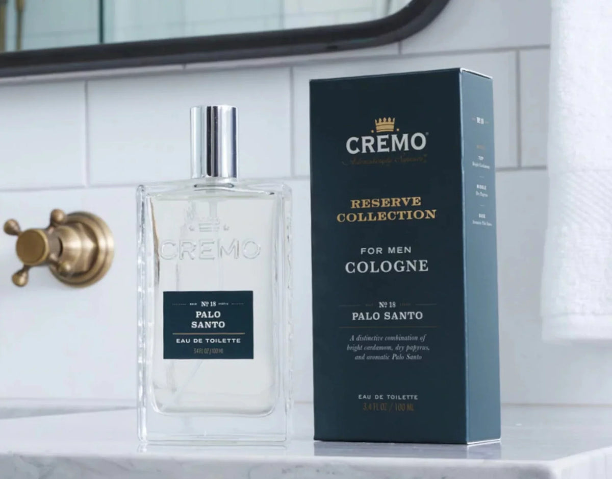 Reserve of 18 Pack Oz. Collection No. 3.4 Men Santo, For Palo Cremo Fl. Cologne 3 -