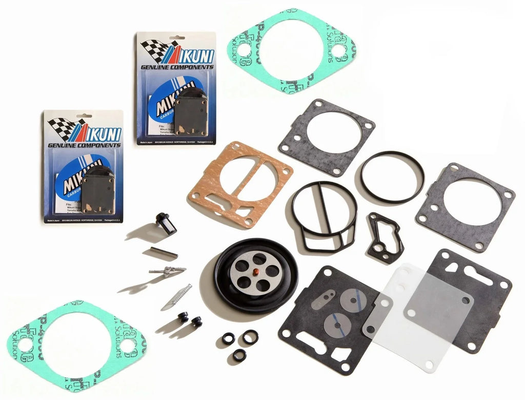 GTX Carb Twin Mikuni Base Genuine GSX Kit Seadoo & Gaskets Carburetor Rebuild