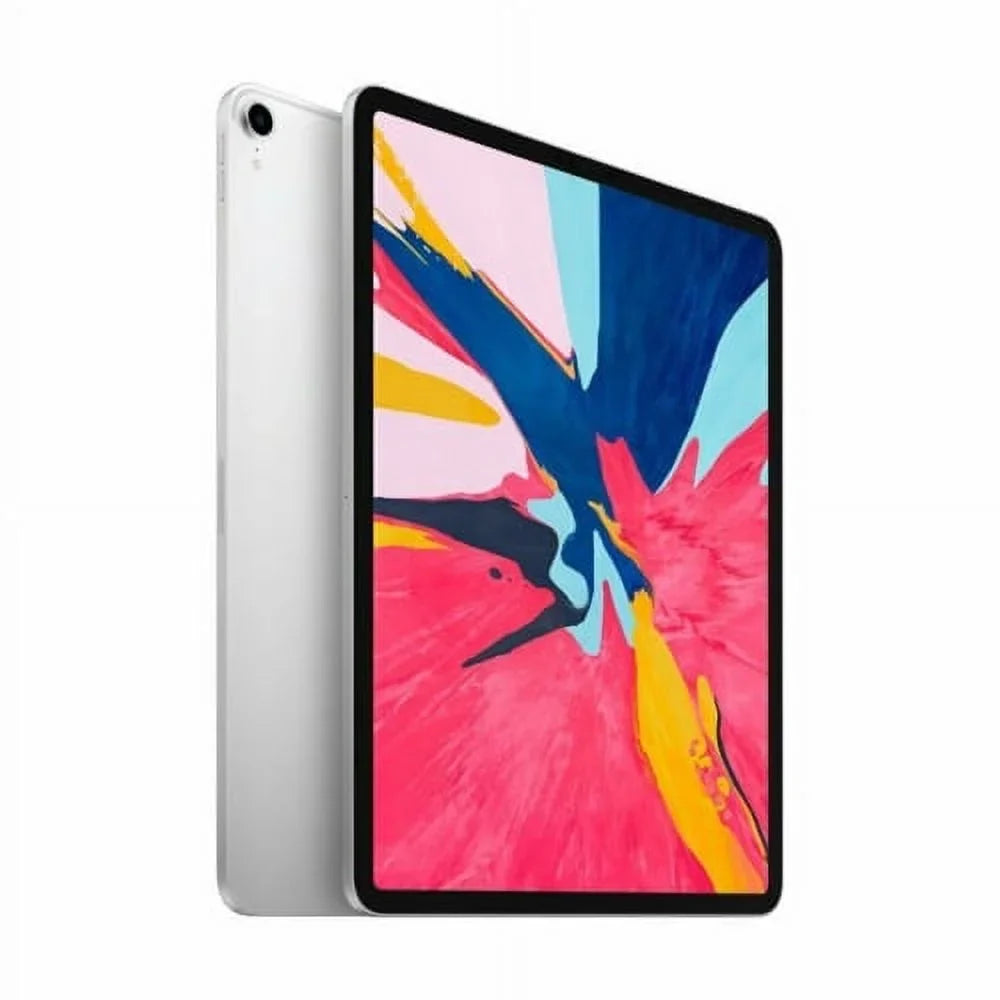 Unlocked (Refurbished) Pro 11" iPad - Wi-Fi MU0U2B/A (2018) Cellular Apple LTE Silver 256GB Restored