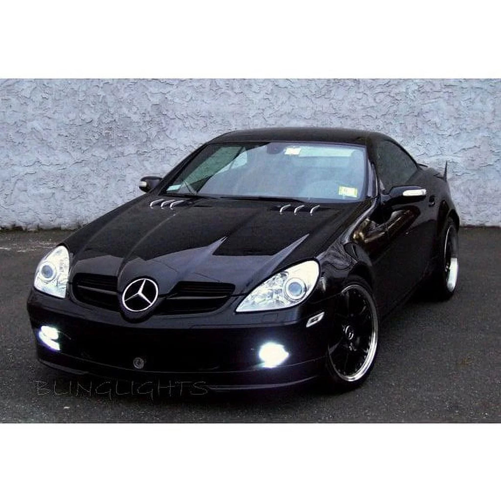 280 Mercedes R171 SLK LED 2009 Kit 2007 Lamps Lights SLK280 2008 Fog Foglamps 2006 2005 Driving For