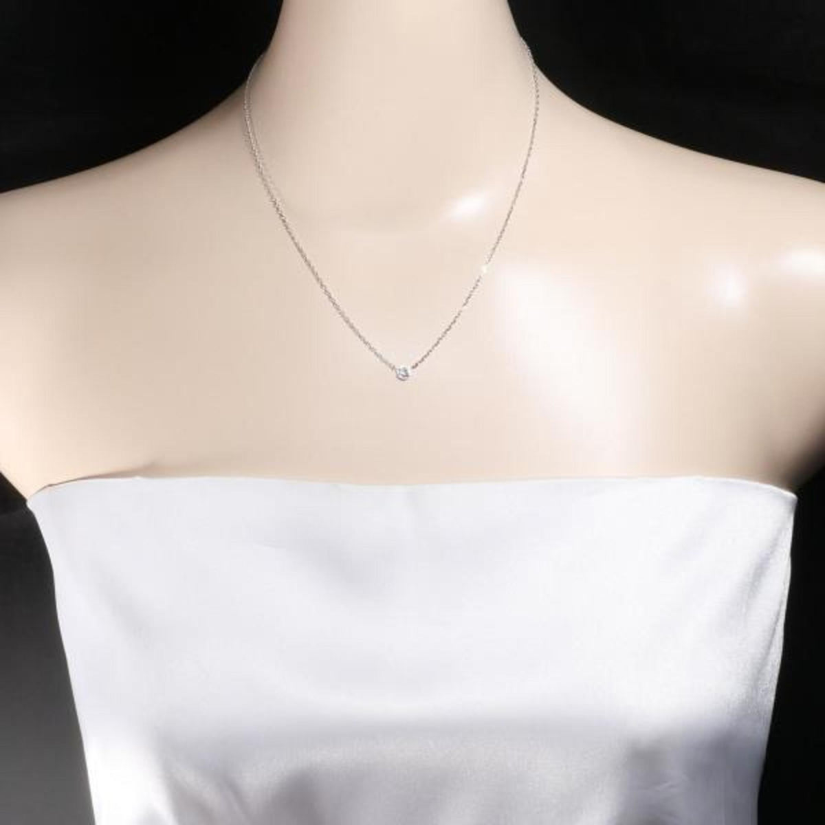 Necklace Similar Pre-Owned Diamond approx. D'Amour (Good) Cartier weight 41cm SM Approx. Total 3.0g K18WG