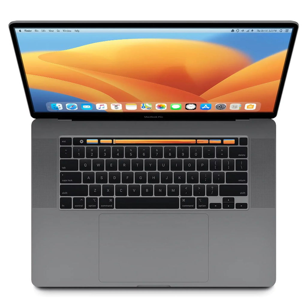 Apple (Touch Sur MacBook Space Pre-Owned A1990 512GB 2.3GHz (Good) 32GB SSD MV912LL/A Bar) Pro Gray MacOS 15" i9-9880H Mid-2019 Big